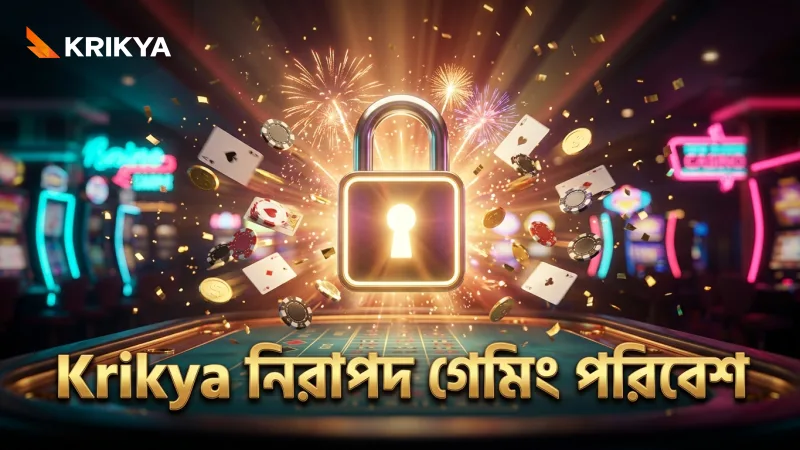 Krikya নিরাপত্তা ব্যবস্থায় গেম সুরক্ষা নিশ্চিত করে