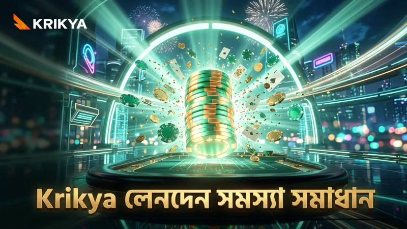 অ্যাকাউন্ট লেনদেনের সমস্যা এবং Krikya’র নির্ভরযোগ্য সমাধান।