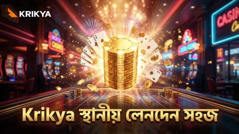 স্থানীয় পেমেন্ট অপশন দিয়ে Krikya তে দ্রুত লেনদেন।