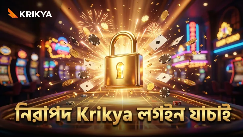 Krikya লগইন প্রক্রিয়া নিরাপদ রাখার জন্য অফিসিয়াল সাইট যাচাই করুন