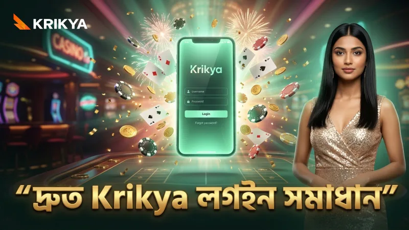 সাধারণ ভুলগুলো ঠিক করে দ্রুত Krikya লগইন করুন