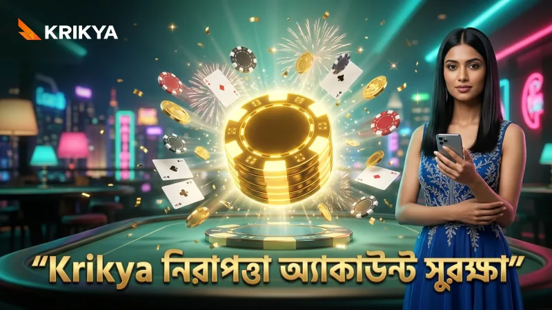 নিরাপদ Krikya পেমেন্ট ব্যবহারে অ্যাকাউন্ট সুরক্ষা বাড়ে