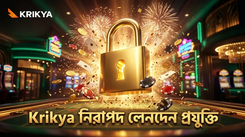 Krikya ক্যাসিনোর নিরাপদ লেনদেনের জন্য উন্নত প্রযুক্তি ব্যবহার
