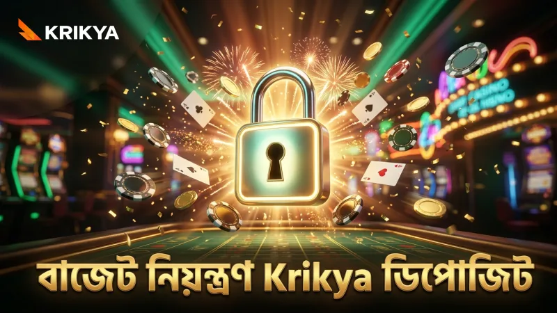 ডিপোজিট লিমিট ব্যবহার করে বাজেট নিয়ন্ত্রণে Krikya সাহায্য করে