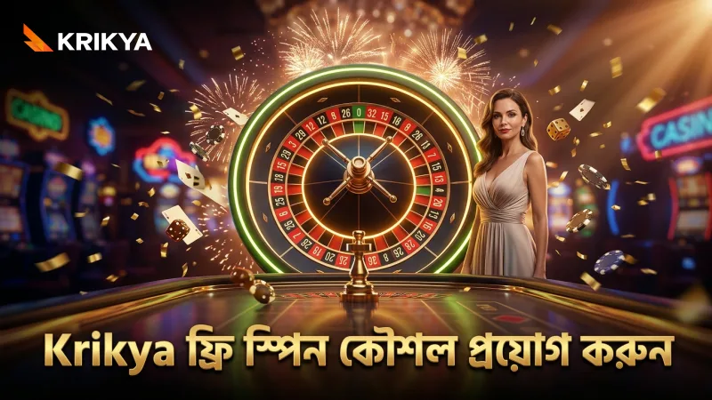 ফ্রি স্পিন পাওয়ার জন্য Krikya প্ল্যাটফর্মে সঠিক সময় ও কৌশল প্রয়োগ করুন